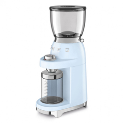 Кофемолка Smeg CGF11PBEU, пастельный голубой