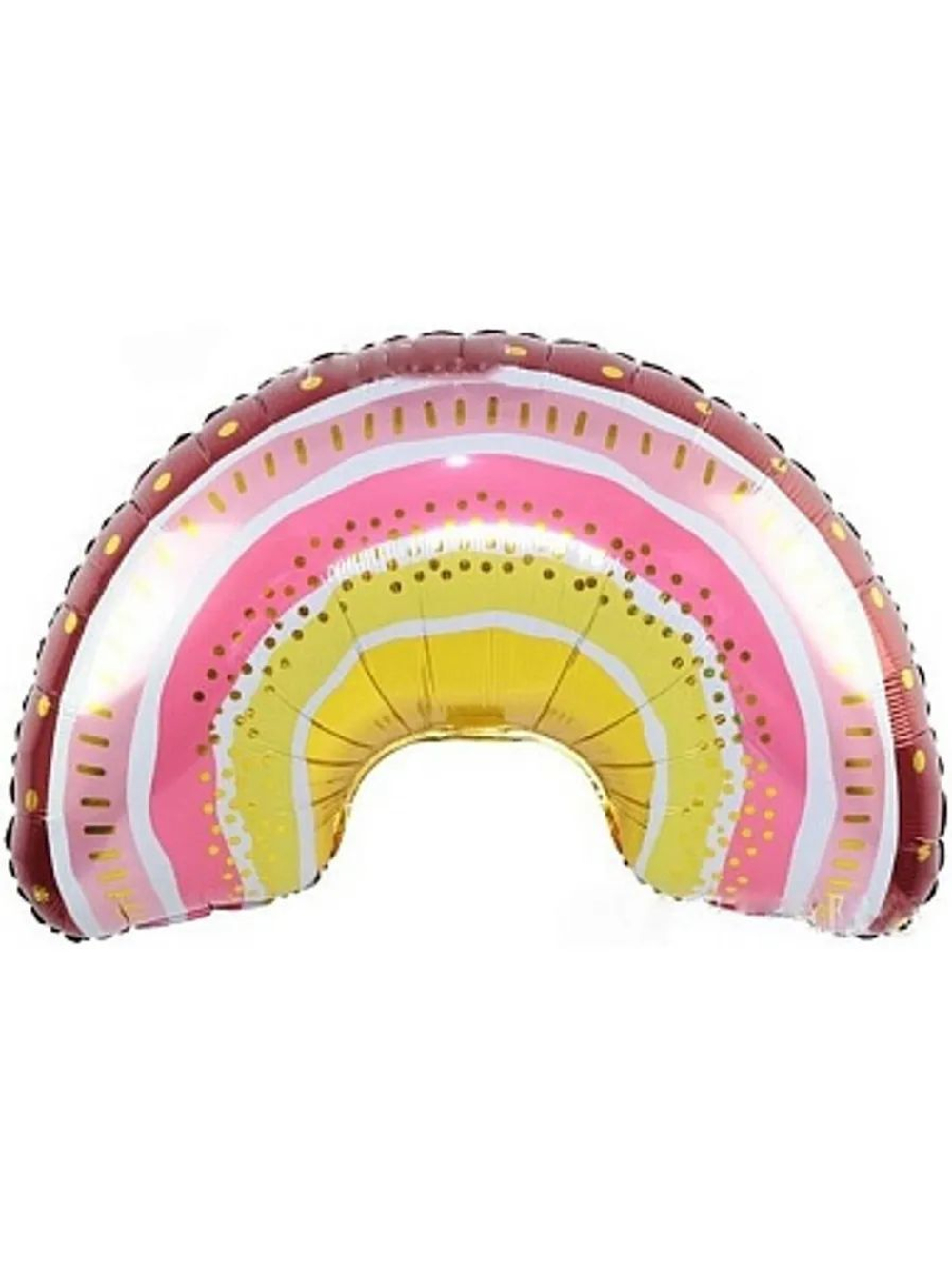 G 36 Радуга БОХО / Boho Rainbow / 1 шт /, Фольгированный шар В019