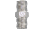 Ниппель резьбовой нержавеющий Newkey, AISI304 DN15 (1/2"), (CF8), PN16