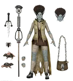 Коллекционная фигурка NECA Universal Monsters x TMNT: Ultimate April as Bride of Frankenstein