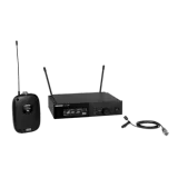 Shure SLXD14/93 — цифровая радиосистема с поясным передатчиком SLXD1 и петличным микрофоном WL93