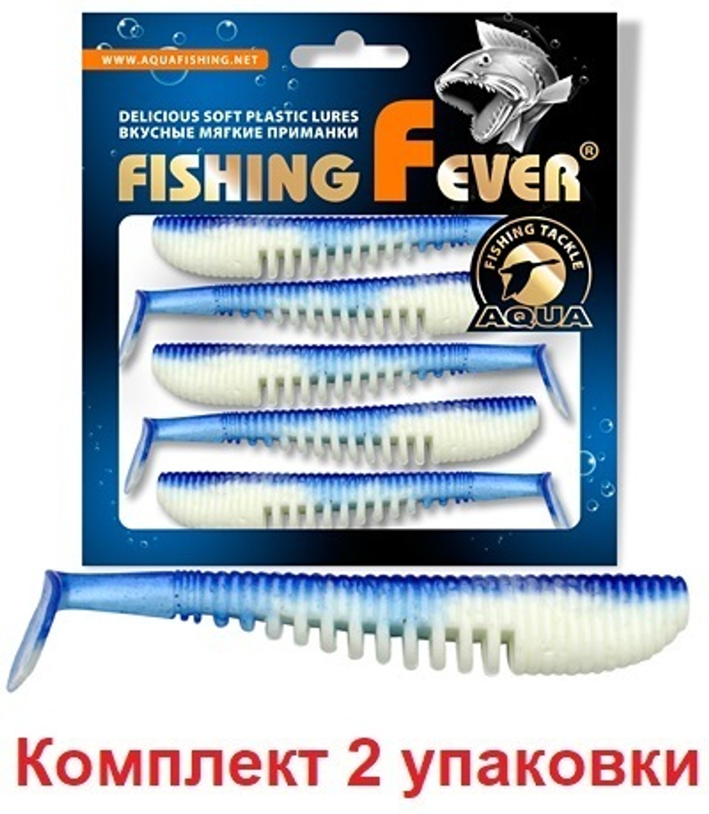 Мягкая приманка риппер FishingFever 7,0cm,3,0g,2 уп. по 5 шт