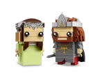 Конструктор LEGO BrickHeadz 40632 Властелин колец: Арагорн и Арвен