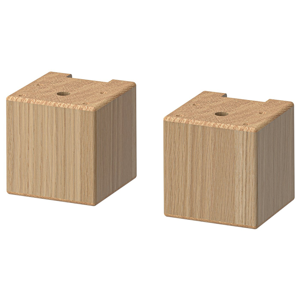 IKEA FORSBACKA  (ИКЕА ФОРСБАСКА)  -  Ножка передняя - дуб 8 см