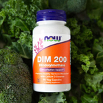 NOW Foods, DIM 200 (дииндолилметан), 90 растительных капсул