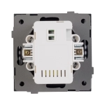 Механизм USB розетки SCT-TENDO-MUAC-SFPL-BK (5V, 3A, QC3) (Arlight, -)