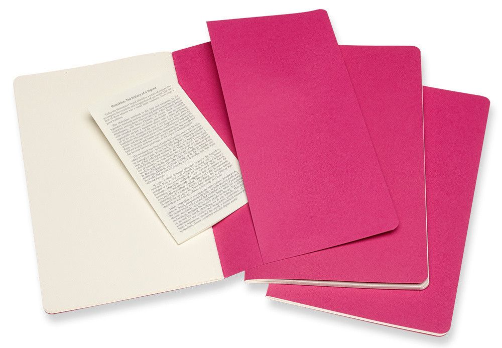 Блокнот Moleskine Cahier Journal Large нелинованный 3 шт (CH018D17)