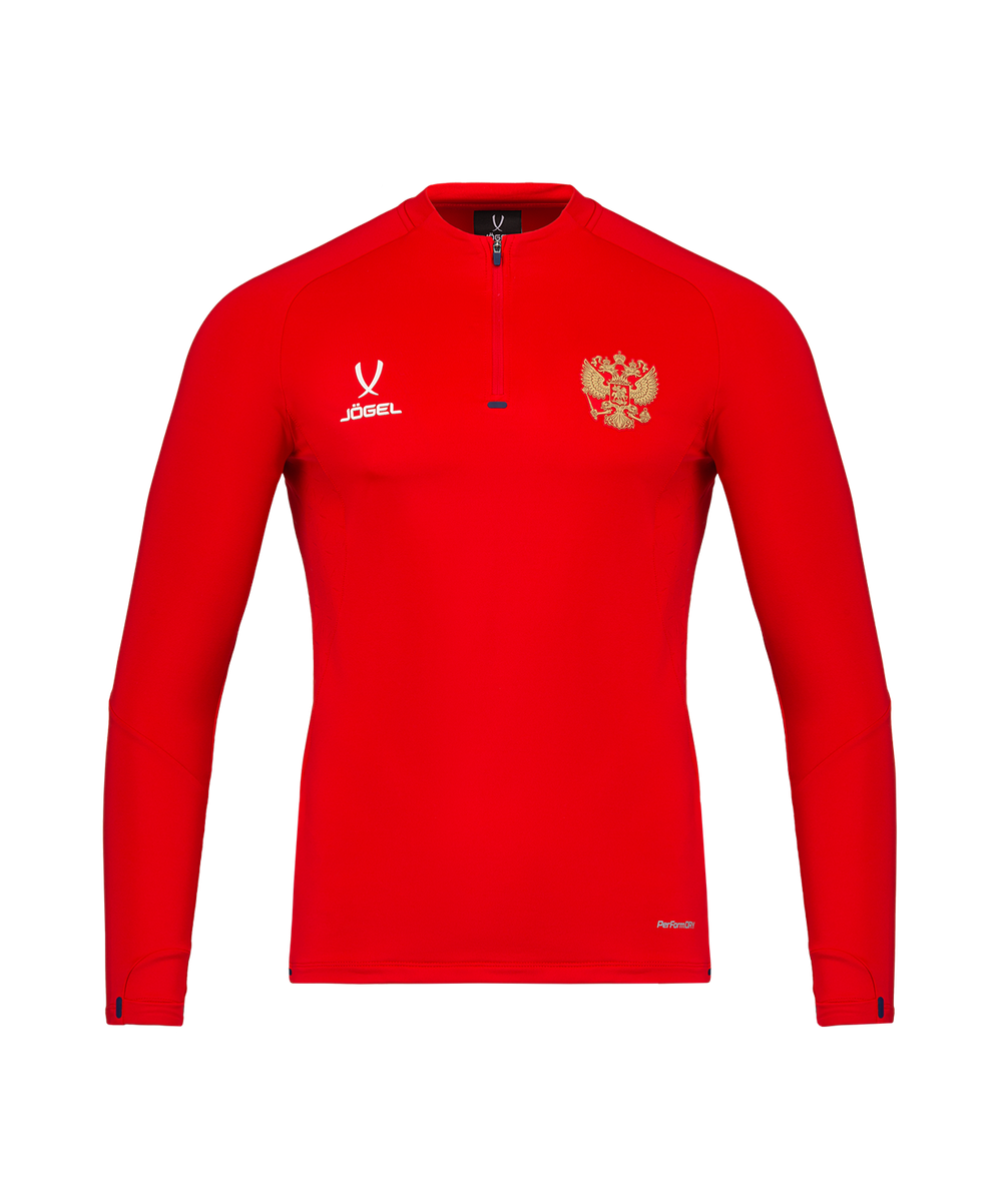Джемпер тренировочный JÖGEL NATIONAL PerFormDRY Training Zip Top, красный