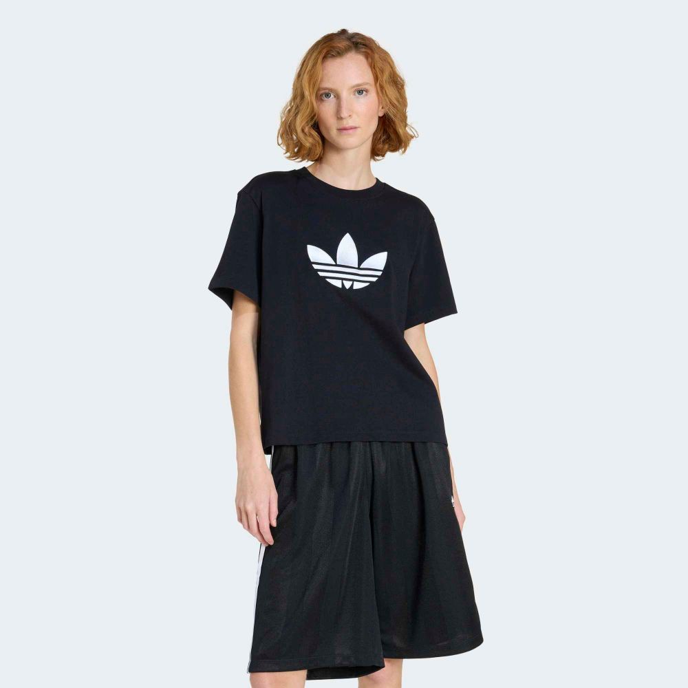 Футболка женская adidas Originals TREFOIL BOXY T