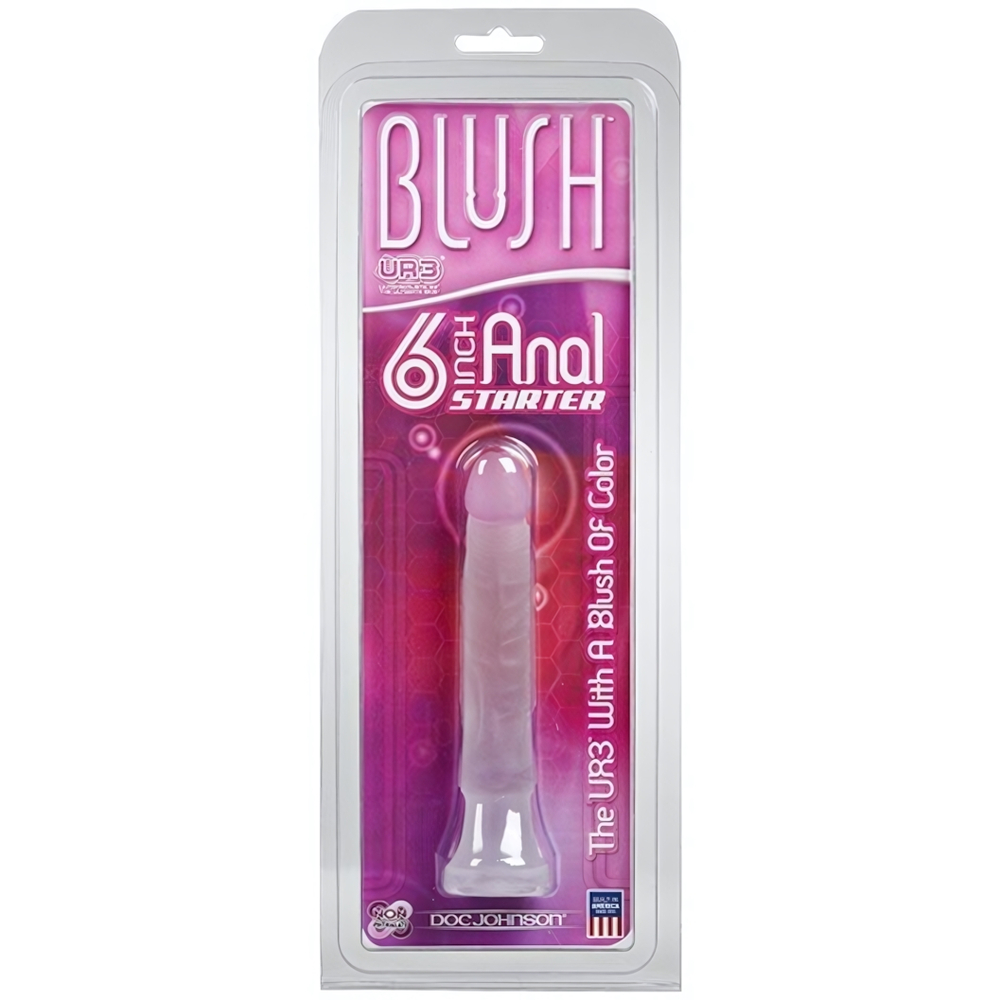 Супер гибкий анальный стимулятор Anal Starter 6'' (Цвет: прозрачный)