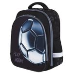 Ранец BRAUBERG KIDS STANDARD, 2 отделения, "Score ball", 3D панель, 36х28х14 см, 272037