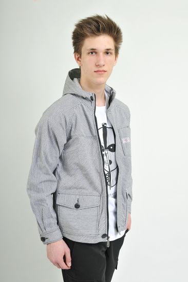 Куртка CROOKS & CASTLES Stripes Black\White