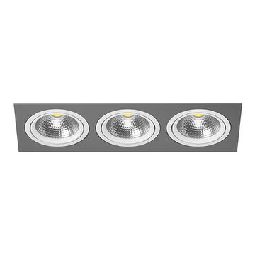 Встраиваемый точечный светильник i839060606 серый/белый Intero 111 Lightstar