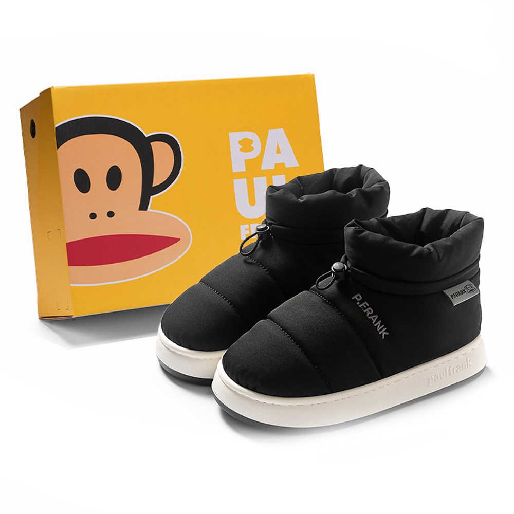 PAUL FRANK Couple"s Insulated Shoes Thermal Waterproof Low top Snow Boots Men"s