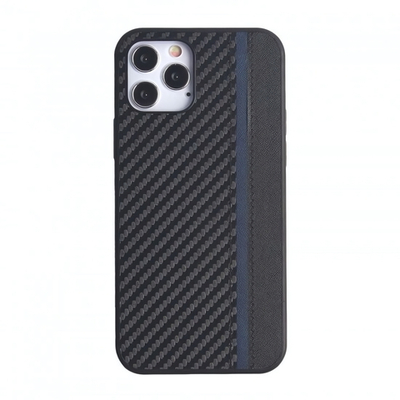 Чехол для iPhone 12/12 Pro, карбоновый , 012465 Салатовый
