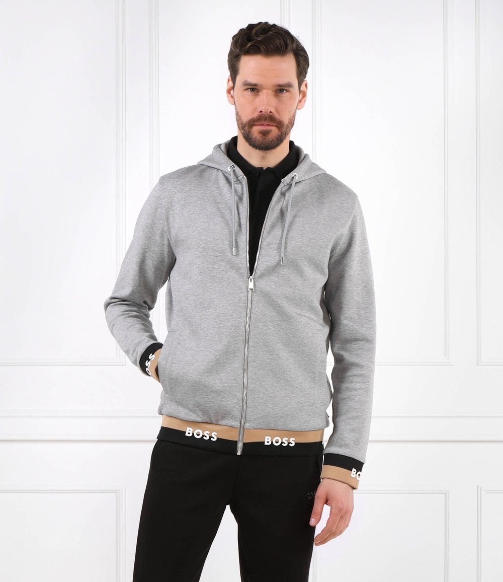 Худи Seeger 118 BOSS BLACK - серый(50481761)