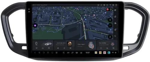 Магнитола для Lada Vesta 2022+ (штатный экран) - Kuberg DUDU7 EW-9001 QLed+2K, Android 13, Быстрейшая, UIS7870 (DUDU7), CarPlay, SIM-слот