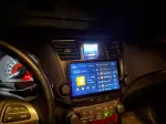 Магнитола для Toyota Highlander 2 2007-2013 XU40 - AK553R10-MTK Android 10, (крутилки активные)