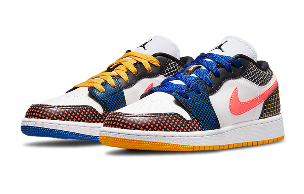 Jordan 1 Low MMD Multi-Color Grid GS