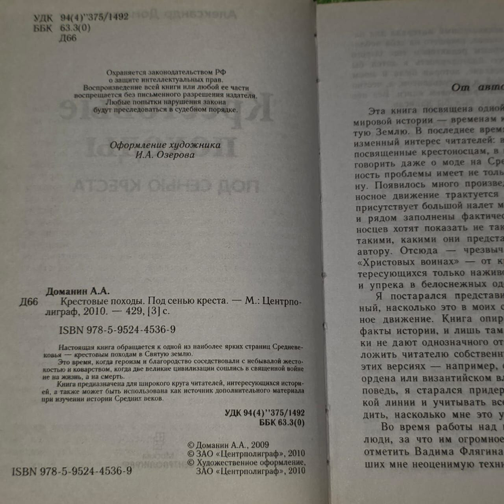 Крестовые походы. Под сенью креста. Доманин Александр Анатольевич