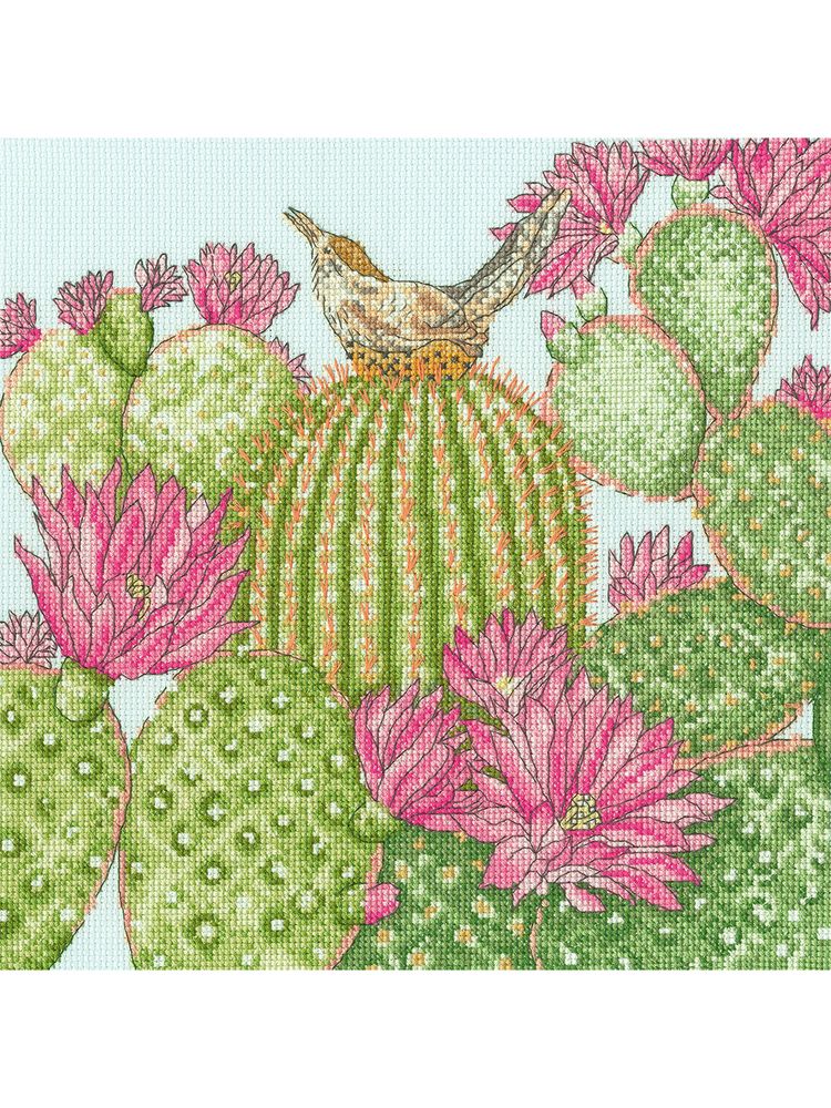 Набор для вышивания нитками Bothy Threads Cactus Garden Набор для вышивания нитками Bothy Threads Cactus Garden