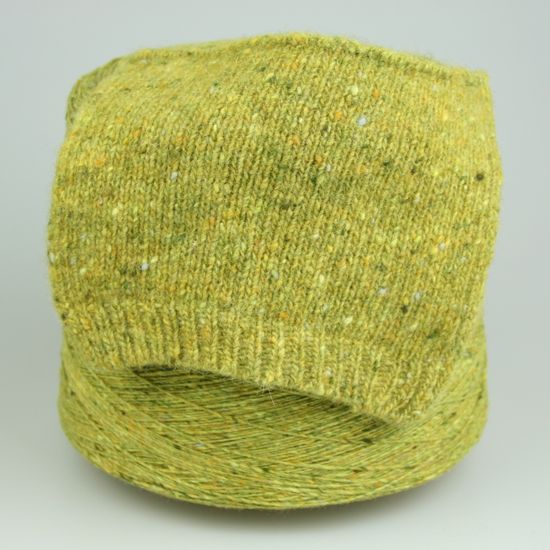 Пряжа 1/3.8 NM Soft Donegal, цвет 5581 Lime (100% шерсть мериноса)
