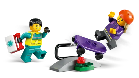 Конструктор LEGO City 60451 Скорая помощь