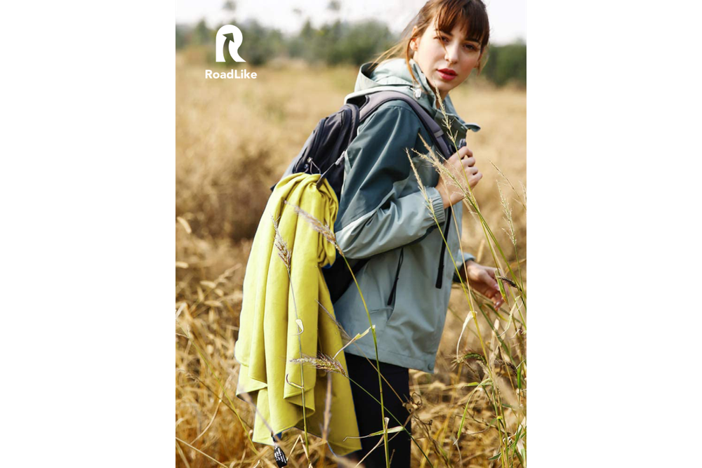 Полотенце спортивное охлаждающее RoadLike Camp 70*140 см желтый