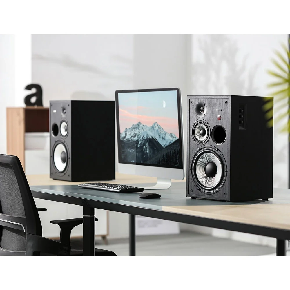 Edifier R2850DB Black — активная полочная акустическая система (2.0)
