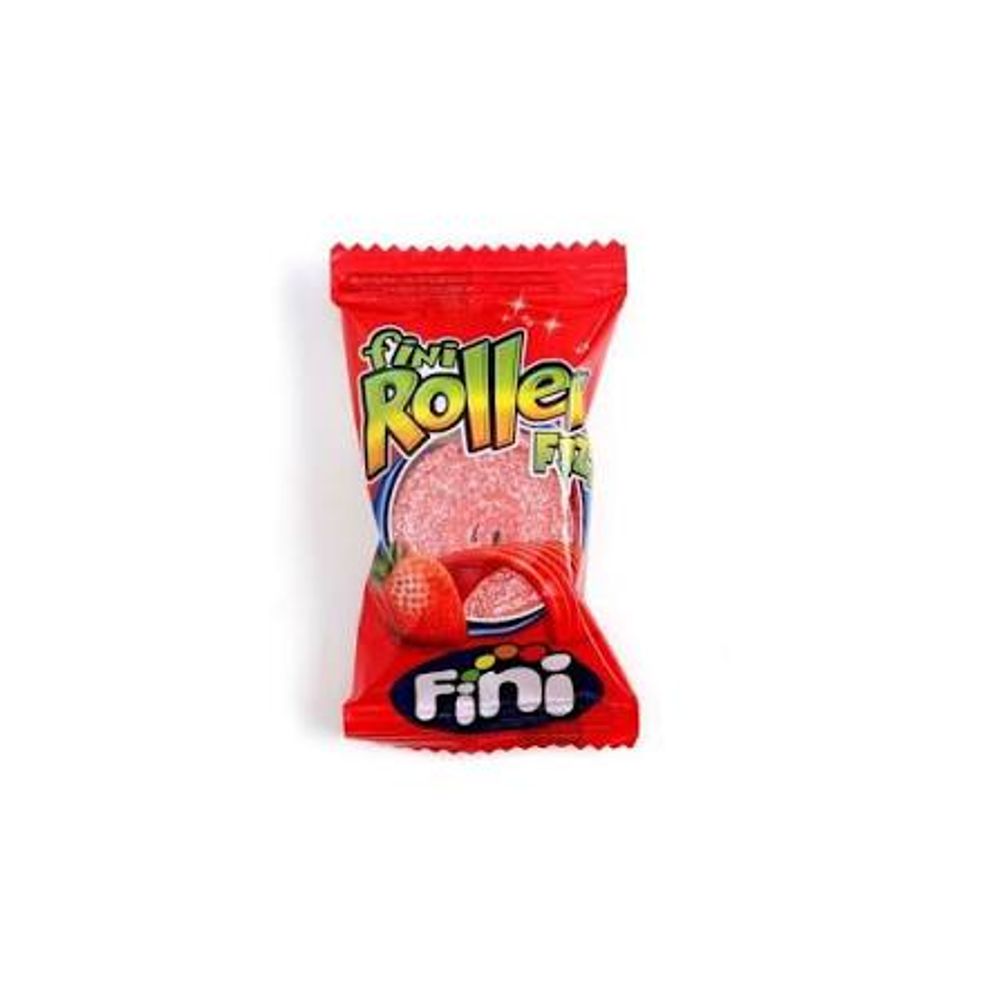 Жевательный мармелад Fini Roller Strawberry Фини роллер со вкусом клубники 20г