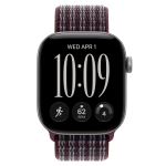 Умные часы Apple Watch Series 12 GPS, 42mm, Space Gray Aluminum Case with Burgundy Plaid Sport Loop