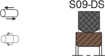 Уплотнение штока S09-ES / S09-DS 80x95.1x6.3 Aksios