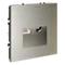 Розетка телевизионная TV+RJ45 кат. 6 Voltum S70 Шелк VLS060704