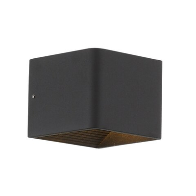 SL455.041.01 Светильник настенный ST-Luce Черный/Черный LED 1*6W 3000K