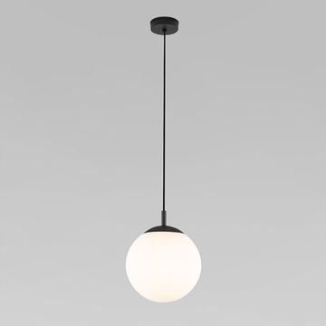 Подвесной светильник со стеклянным плафоном 1*Е27 5670 чёрный Esme TK Lighting