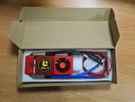 Плата контроля BMS LiFePO4 24S 72V 500A Fan