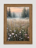 Картина интерьерная на холсте в раме «Утро» 36×51 см