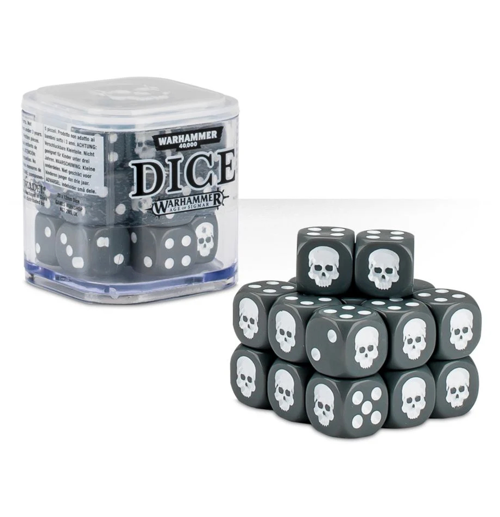 Набор шестигранных кубиков Citadel Dice Cube - Grey