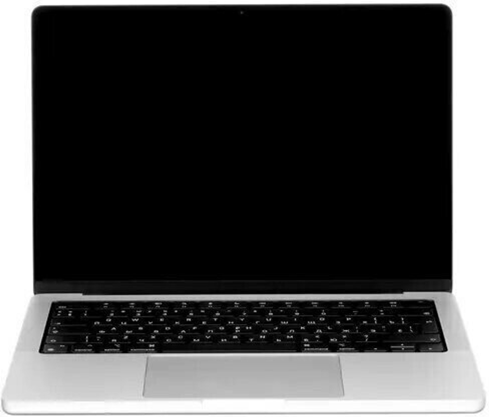 Ноутбук Apple MacBook Pro 14" A2442 (MKGR3X/A) 14"/Apple M1 Pro/RAM 16GB/SSD 512GB/14 Core GPU/3024*1964/Retina/Mac Os/Подсветка кл-ры: нет/серебристый. Состояние: B1