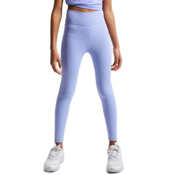 Детские брюки Nike Kids One Dri-Fit Tight — light thistle/white