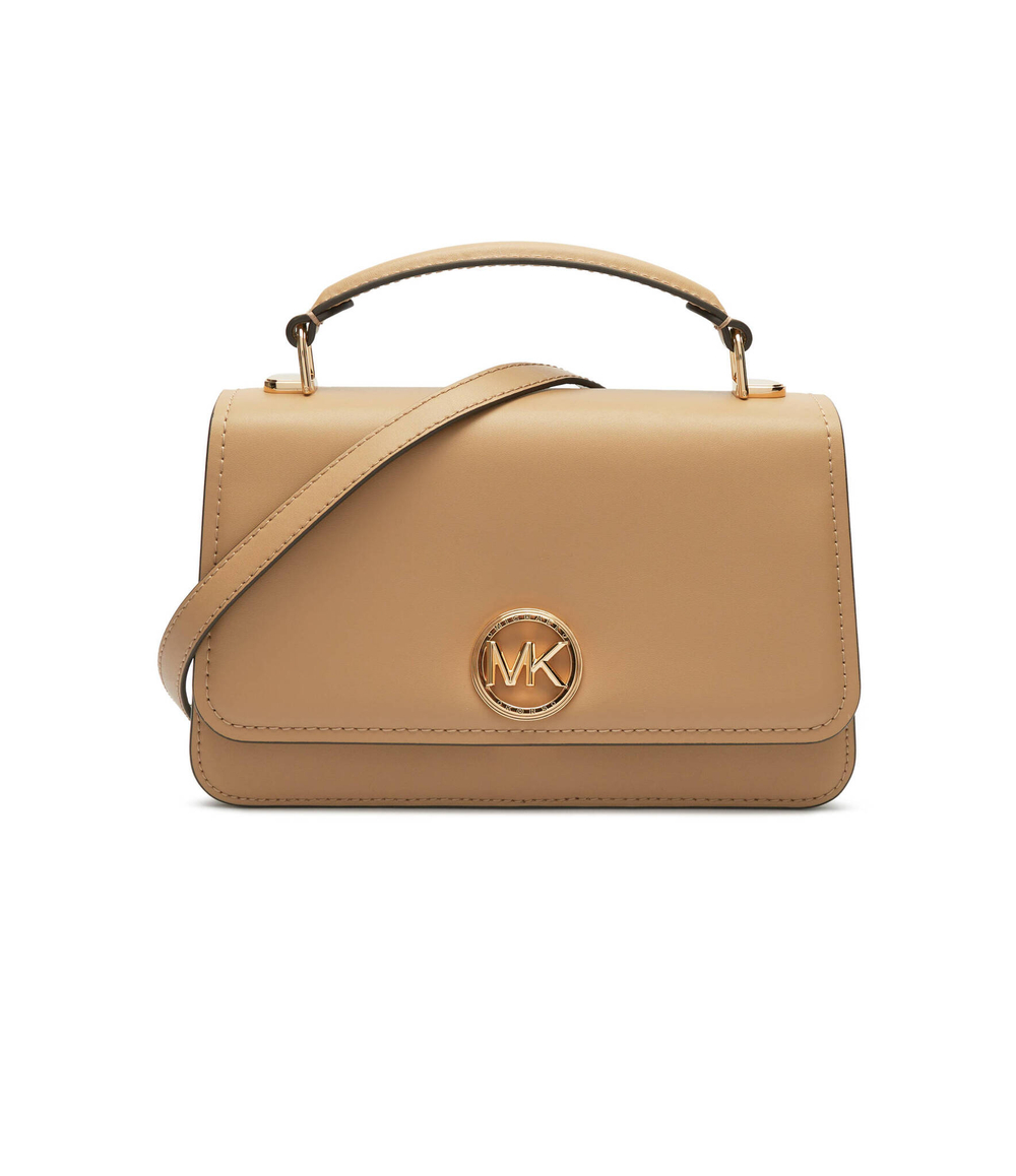 Кожаная сумка-трапеция Michael Kors - бежевый(30T4GD8S6L)
