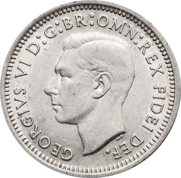 3 пенса 1951 Австралия