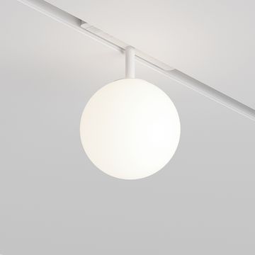 Трековый магнитный подвесной светодиодный светильник TR038-4-5W3K-WW-DS-W белый 3000-6000K 5Вт 360° Dim Smart Luna Exility Maytoni