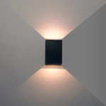 Фасадный светильник Arte Lamp ALGOL A2750AL-2BK, 2хLED