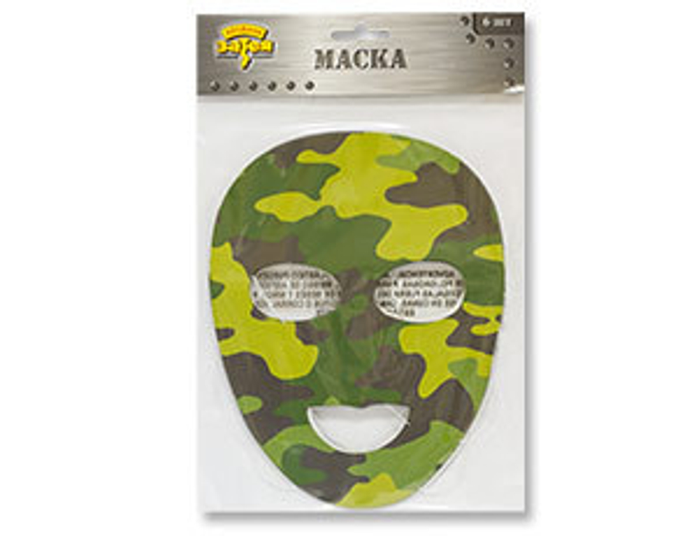 Игрушка камуфляжная маска