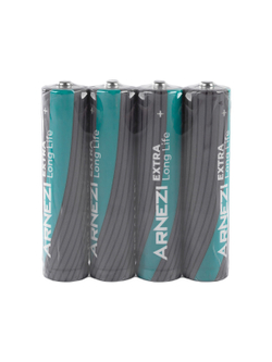 Батарейка алкалиновая ARNEZI AAA/LR03 1300mAh Extra LongLife 1.5V (4шт) спайка A2016020