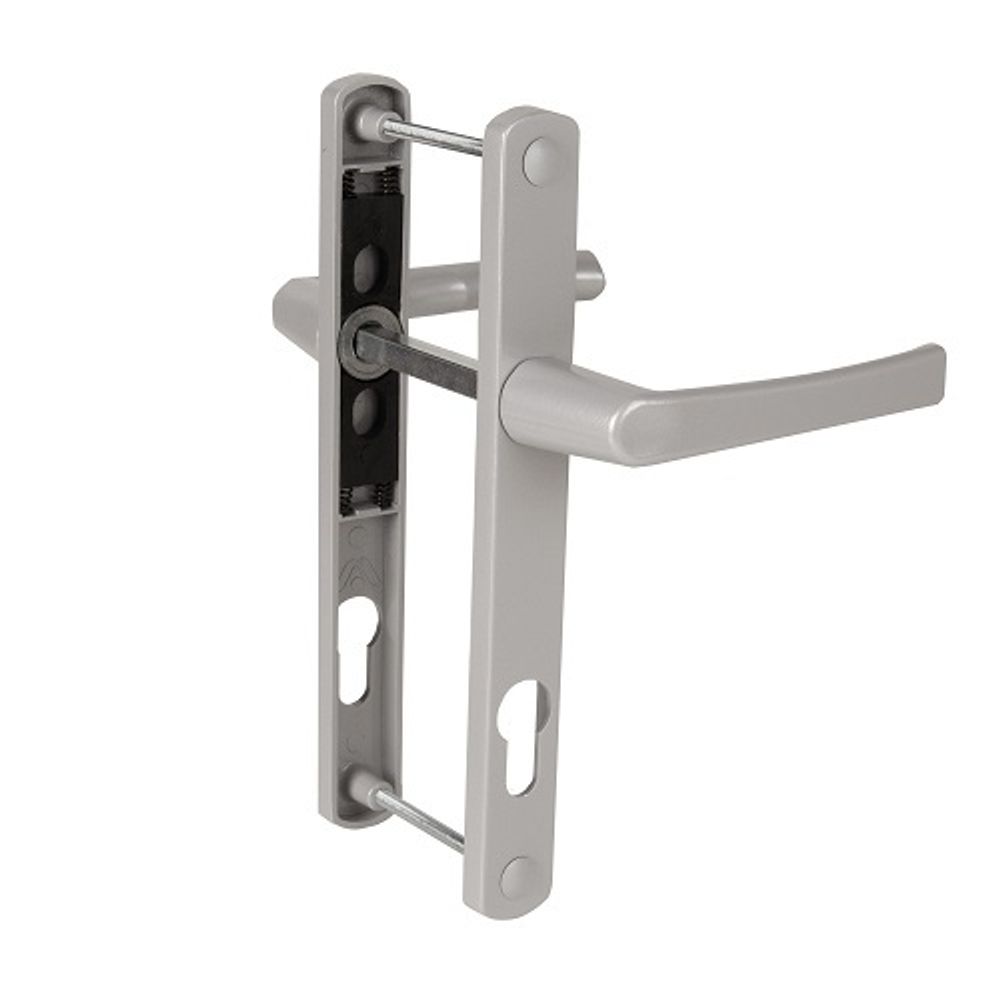 Ручка на планке PUNTO HANDLE.85.25.67-75 RAL 9006 серый /60801/