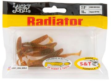 Виброхвосты съедобные LJ Pro Series RADIATOR 2.0"(5 см), цв. 085, 10 шт.