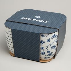 НАБОР КРУЖЕК BRONCO "DREAMS" 4ШТ. 360 МЛ.