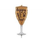 Б ФИГУРА HNY Бокал шампанского, 37" /94 CM (БГ-32)